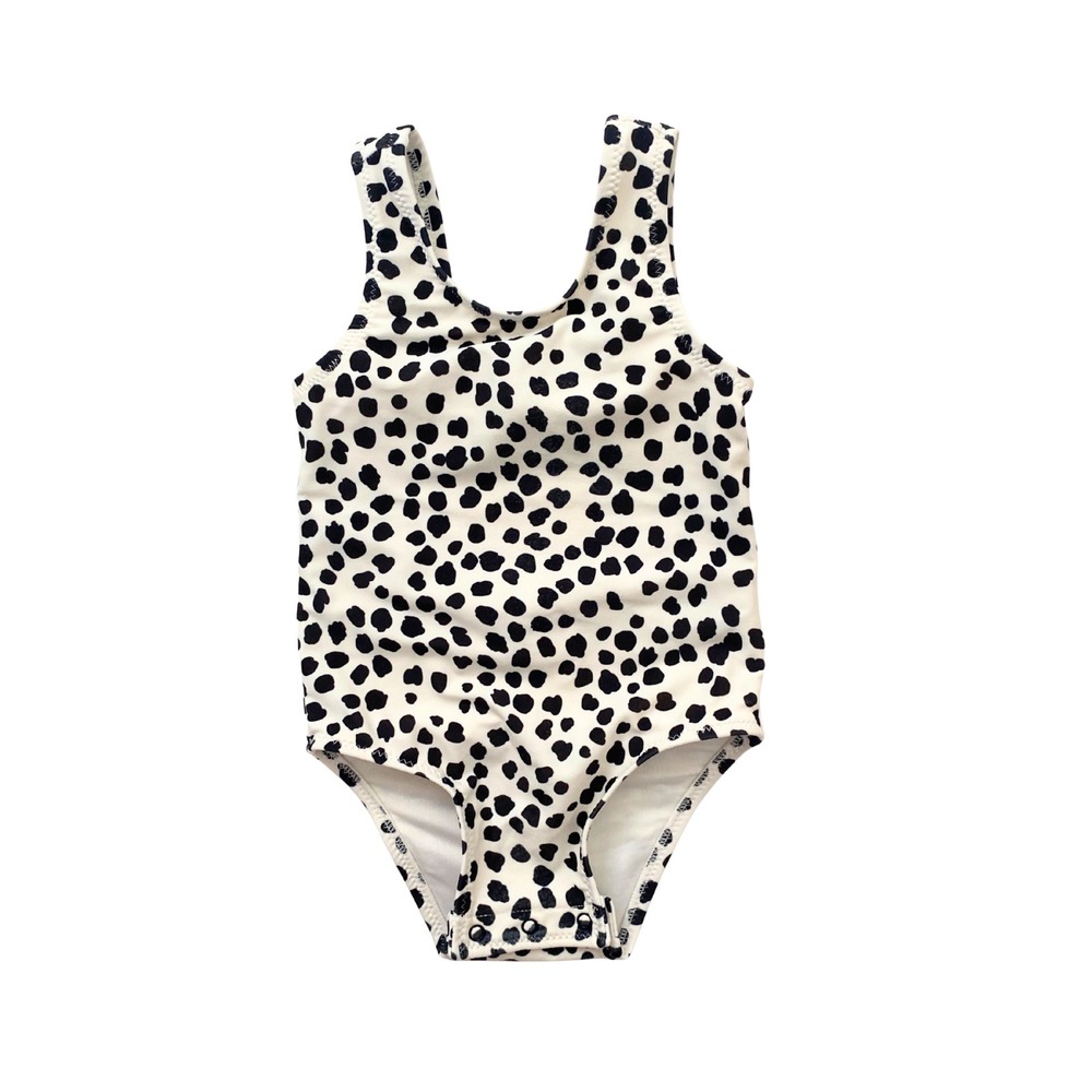 12-18 Months - Old Navy Baby Animal Print Swimsuit One Piece with Bow